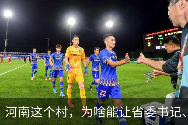 河南这个村,为啥能让省委书记、代省长一起去现场调研?